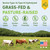MariGold Grass-fed Collagen Peptides Powder Unflavored 1LB - 100% Pure, Type I & III Bovine Hydrolyzed Collagen, Non-GMO, Hormone-Gluten-Dairy Free, Keto-Friendly, Easy to Mix
