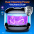 Ultrasonic Retainer Cleaner Machine, 49KHz 220ML Dental Cleaning Pod with Digital Timer, Deep Cleaning Ultrasonic Dentures Cleaner for Night Guards, Braces, Aligner, Toothbrush, Jewelry Black