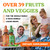 Simply Nature's Pledge - Fruit and Vegetable Supplements - Liquid Drops - Made with Whole Food Superfoods, Packed Vitamins & Minerals - Soy Free - Made in The USA