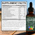 YUJIAS Thyroid Support Drops | Thyroid Support for Women | Liquid Drops with Selenium, Zinc & L-Tyrosine, Iodine, Ashwagandha | Thyroid Support, Daily Support – 4 fl.oz (120mL)