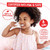 Jack N' Jill Natural Children's Toothpaste, Organic Strawberry, Gluten Free, Vegan, BPA Free, Fluoride Free, SLS Free, Dairy Free - Make Toothbrushing Fun for Kids - Pack of 6