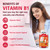 YUULAI Pack of 2 Vitamin B1 Gummies 500mg for Adults & Kids, Thiamine B1 Supplement with Magnesium, Vitamin B1 Supplement for Nervous System Supports & Boost Energy, Raspberry Flavor, 120 Count