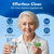 TCS Fresh Denture Cleaner – Professional Strength Concentrated Cleanser Mint Powder for Dental Cleaning – For Dentures, Night Guards, Aligners & Retainer Cleaner – 24 Packets (6 Month Supply)