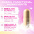 GOBIOTIX Hair, Skin & Nails Vitamins for Women — 10,000mcg Biotin, Hyaluronic Acid & MSM — 28 Vitamins with Folate & Iron — Supports Hair & Nail Growth — 2-Pack, 180 Capsules
