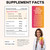 Cutting Drink Mix – Supports Satiety, Metabolism & Energy | Berberine, Chromium, FOS, Yerba Mate & 5-HTP | Gut Health & Clean Fuel | Sugar-Free, Vegan, Non-GMO | Strawberry Açaí | 30 Sticks