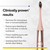 Burst Original Sonic Electric Toothbrush for Adults (Rose Gold) | Rechargeable Electric Sonic Toothbrush | Soft Bristle Deep Clean Stain & Plaque Removal | 3 Modes: Teeth Whitening/Sensitive & Massage