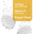 Swiss Imports Effervescent Vitamin C 1000mg Dietary Supplement, 12-Pack, 240 Tablets