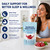 Magnesium Bisglycinate Gummies with 400mg Magnesium Bisglycinate Chelate, Sea Salt, Raspberry Fruit Powder, Supports Sleep & Relax Muscles, Strengthen Bones, Vegan for Women, 60 Gummies