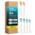 Philips Sonicare 6 Pack with up to 18 Month Supply, Includes Premium All-in-One (A3) + Plaque Control (C2) Brush Head Bundle, Genuine Replacement Electric Toothbrush Heads, White, BD9003AZ