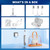 OILSAO Electric Toothbrush with Water Flosser, Advanced 2.0 Flossing Toothbrush Combo in One with 500 ML Tank & 30-Day Battery,5 Modes & 3 Speeds, for Adults, Implants, Sensitive Gum, Braces Care,Gray