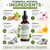INNERFRESH Thyroid Support Drops, Thyroid Support Liquid Drops for Women & Men, with Ashwagandha, Vitamin B12 & D3 and Magnesium, Help Support Mood, Promote Metabolism, 60 ML/2FL OZ