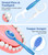 Litlcutie 72 Pack 5 in 1 Disposable Mini Toothbrushes with Toothpaste, Floss, Pick & Tongue Scraper, Individually Wrapped, Portable Toothbrush Travel Set for Kids Adults, Mint Flavor