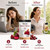 puyode Beon Beet Chews, Beon Beetroot Chews Gummies with Grape Seed & L-CoQ10 for Calm Mood, Free Vegan, 60 Chew