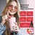 Liquid Iron Supplement for Women Men & Kids Multivitamin Iron Drops with Folate, Vitamin C, B6, B12, Zinc for Anemia, Iron Deficiency, Blood Builder, Energy - Natural Strawberry Flavor, Vegan 4 Fl Oz