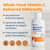 NativePath Liposomal Vitamin C 500mg from Whole-Food Amla Fruit - Soy-Free Egg Yolk Lecithin Liposomes - Orange Flavor Liquid for High Absorption Daily Immune & Collagen Support - 30 Servings
