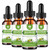 (4 Pack) Soursop Graviola Bitters Liquid Drops - Cell Support & Regeneration, Immune Support, Antioxidant, 1800mg Soursop Extract, High Absorption Sour sop Liquid Drops, Natural Flavor, 1 Fl Oz