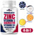 IMMUNO BLASTER Zinc Quercetin Vitamin C 800 mg with Vitamin D3 Antioxidant Immune Support High Potency Quercetin Zinc Supplement for Men and Women - Gluten, Soy, & Dairy Free - 60 Count (Pack of 1)