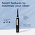 Oral-B Rechargeable Electric Toothbrush, iO3 Clean & Protect, 3 Cleaning Modes, Visual Pressure Sensor to Protect Gum, Black
