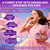 2 Pack-Magnesium Glycinate Gummies 400mg for Kids 4+ & Adults,Melatonin Free Natural Calm & Sleep Support Supplement with L-Theanine,High Absorption,Vegan,Sugar Free,Mixed Berry Flavor,60 Day Supply