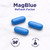 Purity Products - MagBlue Refresh Factor - Magnesium Bisglycinate + Shoden Ashwagandha | Sleep, Stress Relief & Cortisol Support | with Vitamin D3, Zinc & Boron | 90 Tablets