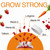 Height Growth Gummies with L-Arginine for Kids Age 2+ & Teens- Sugar-Free Grow Tall Gummies with Vitamin C, D3 + K2 Calcium, Zinc, Magnesium, for Teen Boys & Girls- Strawberry Flavour 60 Gummies