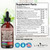 Defend Wormwood Black Walnut Cleanse for Humans Drops Liquid Soursop Garlic Pumpkin Seed PAU D'Arco Oil of Oregano Turmeric Berberine Neem Extract Hull Bark Tincture - 8 OZ