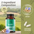 HERBAMAMA Inulin Powder Capsules 1200mg - Digestive Support & Gut Cleanse with Inulin Prebiotic Fiber - Vegan, Non-GMO Chicory Root Powder Supplement