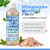 3 Pack Natural Saltwater Mouth Rinse | Himalayan Pink Salt Water Oral Rinse | Organic Refreshing Mint Flavor Fluoride & Alcohol Free Mouthwash for Fresh Breath | Natural Gum Care Mouthwash-16 FL Oz