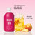 MAËLYS Collagen + BIOTIN Supercharged Liquid Collagen - Drinkable Hydrolyzed Type I & III Collagen Supplement with Biotin, Vitamin C, Zinc & Folic Acid - Orange Peach Flavor (500 mL)