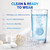 Dental Duty Retainer Cleaner Tablets – Fast Invisalign & Denture Cleaning Tablets for Aligners, Retainers & Mouthguards – Removes Odor, Plaque & Stains in Minutes – 240 Count
