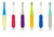 RADIUS Totz Plus Brush Kids Toothbrush Silky Soft BPA Free ADA Accepted Designed for Delicate Teeth & Gums for Children 3 Years & Up - Assorted - Pack of 6
