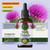 HERBAMAMA Milk Thistle Supplement for Liver Detox – Liver Support Supplement – Contains Silymarin – Vegan, Non-GMO, Alcohol & Sugar-Free, 56-Day Supply