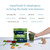 Organifi: GO Packs - Green Juice - Organic Superfood Supplement Powder - 15 Travel Packs - Organic Vegan Greens - Hydrates and Revitalizes