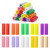 ACSKD 200 Pack Aligner Chew for Invisalign,Soft Silicone Aligner Trays Seaters, Orthodontic Chompers Aligners Accessories (Mix Colors)