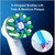 Oral-B Pro Cross Action Replacement Brush Heads, 10 Count (XXL Pack), Electric Toothbrush Refills, International Version