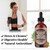 Wormwood Black Walnut Cleanse for Humans Drops Liquid Soursop Garlic Pumpkin Seed PAU D'Arco Oil of Oregano Turmeric Berberine Neem Extract Hull Bark Tincture - 4 oz
