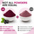 Natural Aronia Berry Powder - Black Chokeberry Superfood High in Anthocyanins & Polyphenols - Supports Immune System - Raw Chokeberries Superfood - Aronia Berries - Vegan, Gluten-Free - 1lb