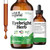 Wild & Organic Eyebright Herb Tincture - Vision Support with Euphrasia Extract - Dietary Eyebright Drops 500 mg - Vegan, Sugar & Alcohol-Free Liquid Supplement - 4 fl oz
