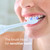 Philips Sonicare S2 Sensitive - Genuine Replacement Electric Toothbrush Heads, White, 4 Pack One Year Supply, HX6054/77