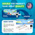 DenSurefit Lower Denture Reline Kit, 3-6 Month Soft Silicone Dentures Repair Set to Refit, Improve and Tighten, Easy to Use Reline Set with Larger Primer and Applicators for Comfortable Fit