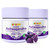 NUTRAGOGO Ashwagandha Gummies & Vitamin D3 Gummies Organic Aswangdha Supplement for Improve Sleep, Stress Relief & Mood Calm (Grape Berry,Non-GMO, Gluten-Free & Sugar Free)-2 Pack
