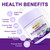 NUTRAGOGO Ashwagandha Gummies & Vitamin D3 Gummies Organic Aswangdha Supplement for Improve Sleep, Stress Relief & Mood Calm (Grape Berry,Non-GMO, Gluten-Free & Sugar Free)-2 Pack