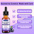 2 Pack Myo-Inositol & D-Chiro Inositol Supplement For Women Drops, Ideal 40:1 Ratio w. Organic Chaste Tree Berry, Ceylon Cinnamon Support Hormonal Balance & Ovarian, Cycle Regulation, Mood, Nerve