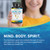 Trio Mood Joy | Premium 5-HTP, St Johns Wort, Ashwagandha & Turmeric | Ashwagandha Capsules to Promote Natural Calm & Relaxed Mood | Mood Support Supplement | 60 Day Supply*
