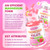 2 Pack Magnesium Malate Gummies, Magnesium 400 mg, Magnesium Mineral Supplements for Energy Production & Muscle Health, Gluten-Free, Sugar-Free, Raspberry Flavor, 120 Count