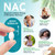 FANSHI NAC Complex with NAD+ & MCT Oil - 300 Softgels | N-Acetyl Cysteine Botanical Blend for Antioxidant Support | Enriched with Coconut Oil | Supports Cellular Energy & Overall Vitality