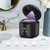 Ultrasonic Retainer Cleaner 25W Portable Ultrasonic Denture Cleaner Multi-Mode 45KHz with Drying and Removable Inner for Dental Trays, Braces, Jewelry, Toothbrushes, Mouth Guards, Aligners,Ring Black