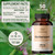 HERBAMAMA Motherwort Capsules – Natural Menopause Supplements* for Women – 1,200mg Motherwort Herb Powder per Serving for Women's Mood & Calm Support – Vegan, Non-GMO – 50-Day Supply