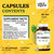 Wild & Organic Bromelain 500 mg Capsules - Digestive Support - Natural Bromelain Supplement - Pineapple Enzyme Source - Vegan, No Fillers, Non-GMO - 90 Count