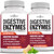 NEW AGE Digestive Enzymes for Gut Health - Probiotic Multi Enzymes with Prebiotics and Probiotics with Lipase for Women and Men for Digestive Health, Daily Enzymes for Digestion - 120 Count